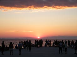 Zadar - západ slnka